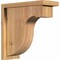 Ekena Millwork Del Monte Smooth Corbel w/Backplate, Western Red Cedar, 5 1/2"W x 14"D x 14"H COR06X14X14DEL01SWR - alternate 1